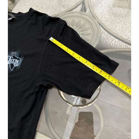 Billy Bobs Texas Black Graphic T-Shirt By Next Level Apparel Size L - Picture 5 of 7